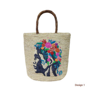 Raffia Embroidered Bags