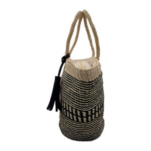 Classic Two-Toned Abaca Bag