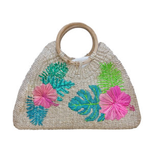 Abaca Embroidered Bag Hibiscus Collection (Copy)