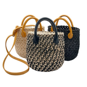 Wavy Woven Classic Bag