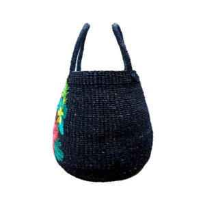 Hibiscus Abaca Bag