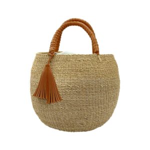 Brenda Round Abaca Bag