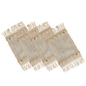 Rectangular Abaca Macrame Placemat (4 sets)