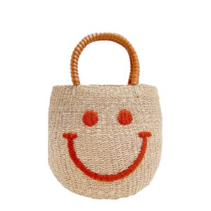 Smiley Abaca Bag